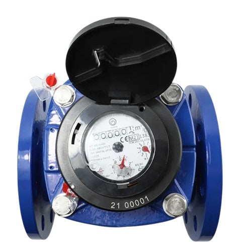 NWM meter, medidor de Agua tipo Woltman Clase B, conexión Brida - Valveco