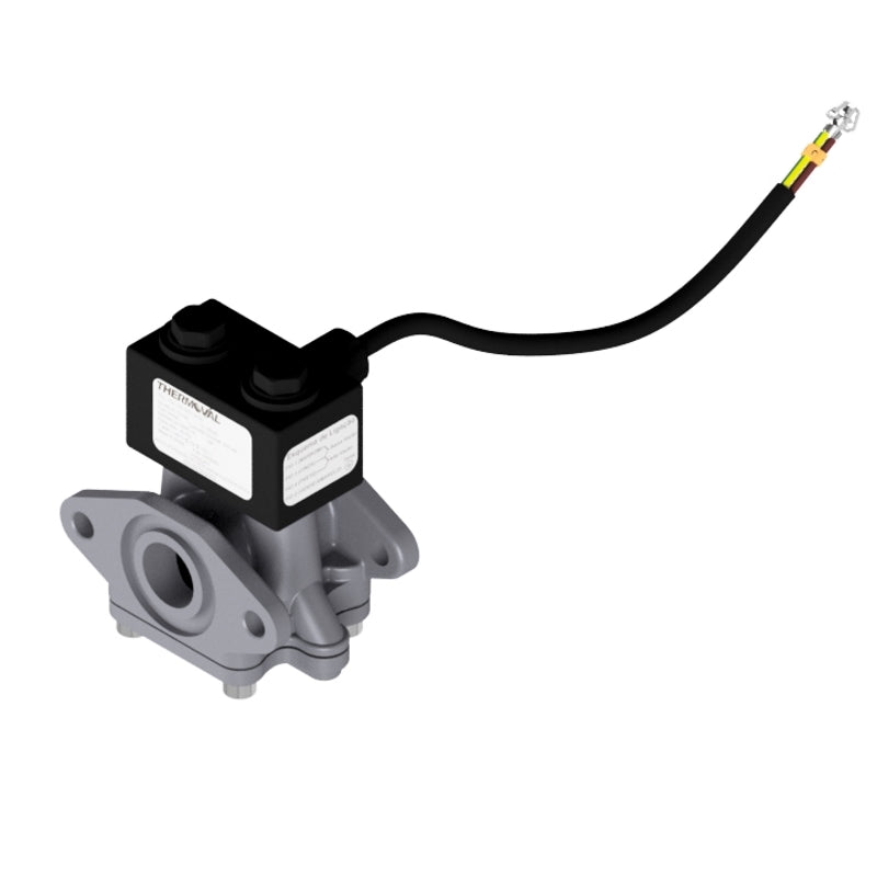 THERMOVAL, Válvula solenoide dispensador combustible 2/2 NC, 3/4" brida Aluminio
