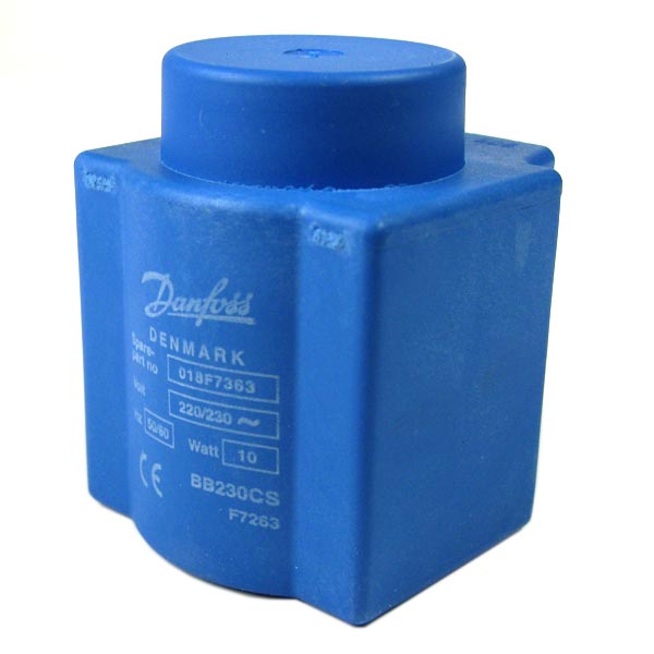 DANFOSS, Válvula solenoide servo operada, alta presión, golpe de ariete amortiguado EV224B