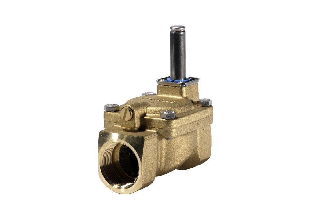 DANFOSS, Válvula solenoide servo operada, alta presión, golpe de ariete amortiguado EV224B