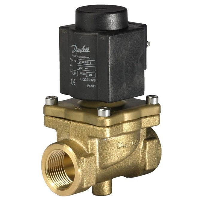 DANFOSS, Válvula solenoide servo accionada para vapor - Valveco