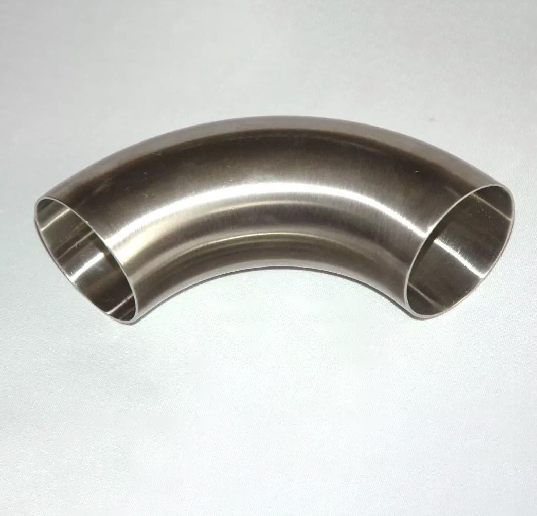 Codo Inoxidable Sanitario Soldar T- 316L