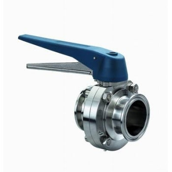 TUBINOX, Válvula de mariposa Inoxidable sanitaria Clamp T316